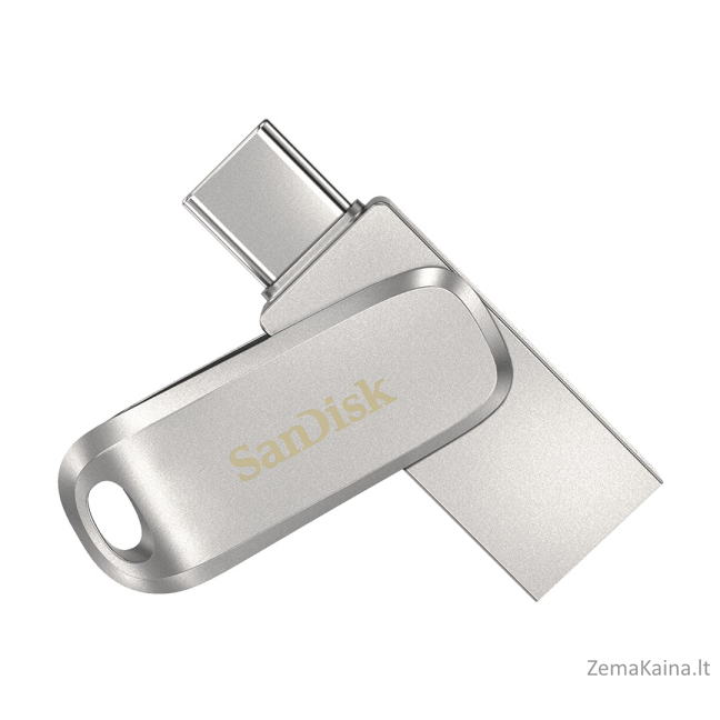 SanDisk Ultra Dual Drive Luxe USB atmintukas 32 GB USB Type-A / USB Type-C 3.2 Gen 1 (3.1 Gen 1) Nerūdijančiojo plieno 7