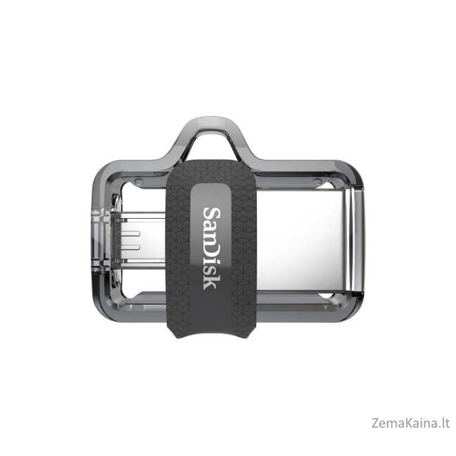 Sandisk Ultra Dual m3.0 USB atmintukas 128 GB USB Type-A / Micro-USB 3.2 Gen 1 (3.1 Gen 1) Juoda, Sidabras, Permatomas 11