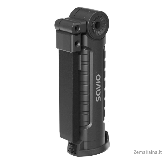 Savio FL-03 COB LED 3 W įkraunama dirbtuvių lempa, USB-C, 150 lm, besisukanti galvutė, magnetas 3