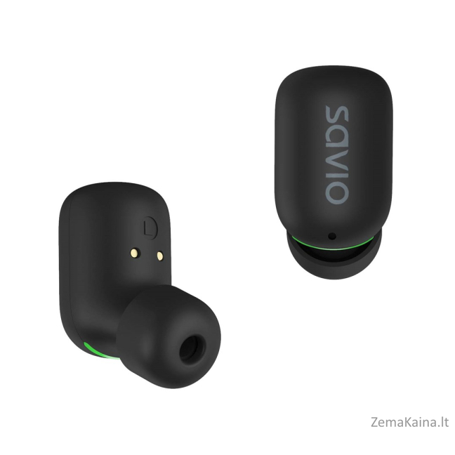 Savio TWS-09 IPX5 Ausinės be mikrofono ir ausinės su mikrofonu Bevielis Įkišamos į ausį Muzika Bluetooth Juoda 3
