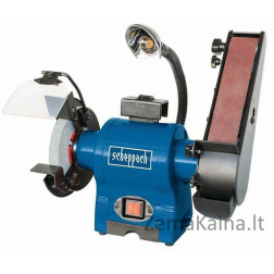 SCHEPPACH STALINIS ŠLIMUOTUVAS BGS700 DISKAS 150mm + JUOSTA 50 x 686 mm