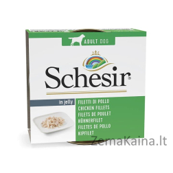SCHESIR in jelly Chicken -  šlapias maistas šunims - 150 g