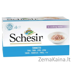 SCHESIR in jelly Tuna - šlapias kačių maistas - 6 x 50 g