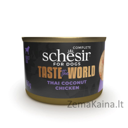 SCHESIR Taste the world Chicken thai coconut - drėgnas ėdalas šunims - 150g