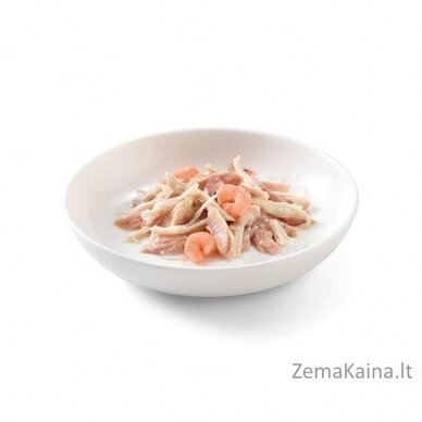 SCHESIR in jelly Tuna and chicken with shrimps - šlapias kačių maistas - 50 g 1