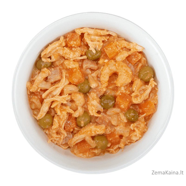 SCHESIR Taste the world Chicken paella - drėgnas ėdalas šunims - 150g 1
