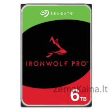 Seagate IronWolf Pro ST6000NT001 vidinis kietasis diskas 3.5" 6000 GB