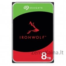 Seagate IronWolf ST8000VN004 vidinis kietasis diskas 3.5" 8000 GB „Serial ATA III“