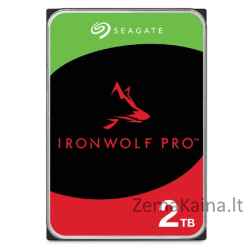 Seagate IronWolf Pro ST2000NT001 vidinis kietasis diskas 3.5" 2000 GB