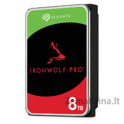 Seagate IronWolf Pro ST8000NT001 vidinis kietasis diskas 3.5" 8000 GB
