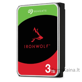 Seagate IronWolf ST3000VN006 vidinis kietasis diskas 3.5" 3000 GB „Serial ATA III“