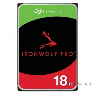 Seagate IronWolf Pro ST18000NT001 vidinis kietasis diskas 3.5" 18000 GB