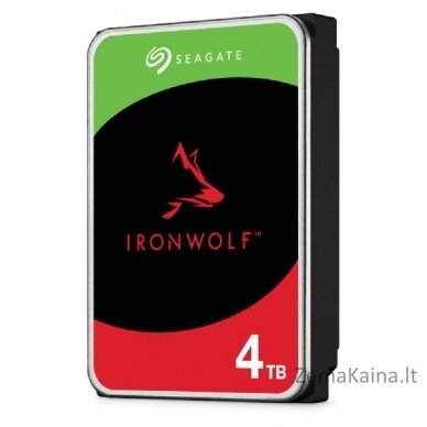 Seagate IronWolf ST4000VN006 vidinis kietasis diskas 3.5" 4000 GB „Serial ATA III“ 1