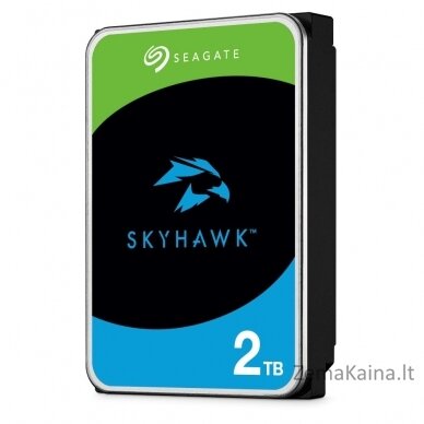 Seagate SkyHawk ST2000VX008 vidinis kietasis diskas 3.5" 2000 GB „Serial ATA III“ 1