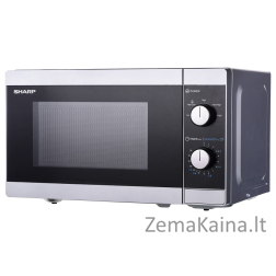Sharp Home Appliances YC-MS01E-S mikrobangų krosnelė 20 L 800 W