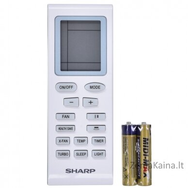 "Sharp" CVH9XRnešiojamasis oro kondicionierius 13