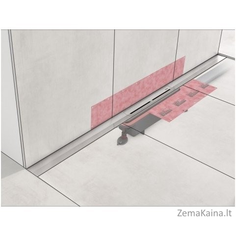 Shower channel set Tece Drainprofile 670800+674000+673002 (800 mm) 6