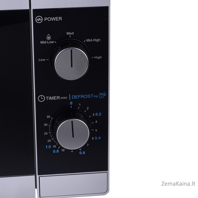 Sharp Home Appliances YC-MS01E-S mikrobangų krosnelė 20 L 800 W 3