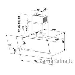 Sieninis gartraukis MAAN Zetka 60 620 m3/h, juodas
