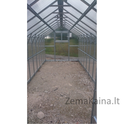 Šiltnamis KLASIKA*HOUSE 2 6 mm danga  2,35 x 2,12 m (4,98 m2)