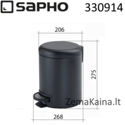 Šiukšliadežė Sapho Potty 330914