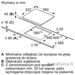 Siemens ET61RBEA1E Keraminė kaitlentė