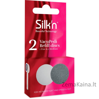 Silkn VacuPedi refill soft&medium VPR2PEUSM001