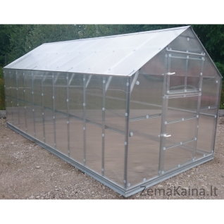 Šiltnamis KLASIKA*HOUSE 2 6 mm danga  2,35 x 2,12 m (4,98 m2)