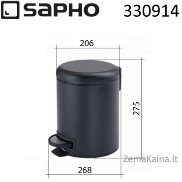Šiukšliadežė Sapho Potty 330914 1