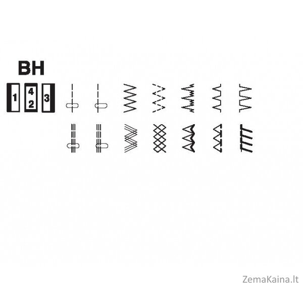 Siuvimo mašina JANOME SAKURA 95 2