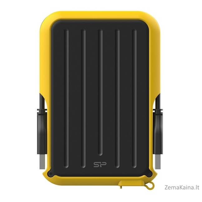 Silicon Power A66 išorinis kietasis diskas 5000 GB Juoda, Geltona 1