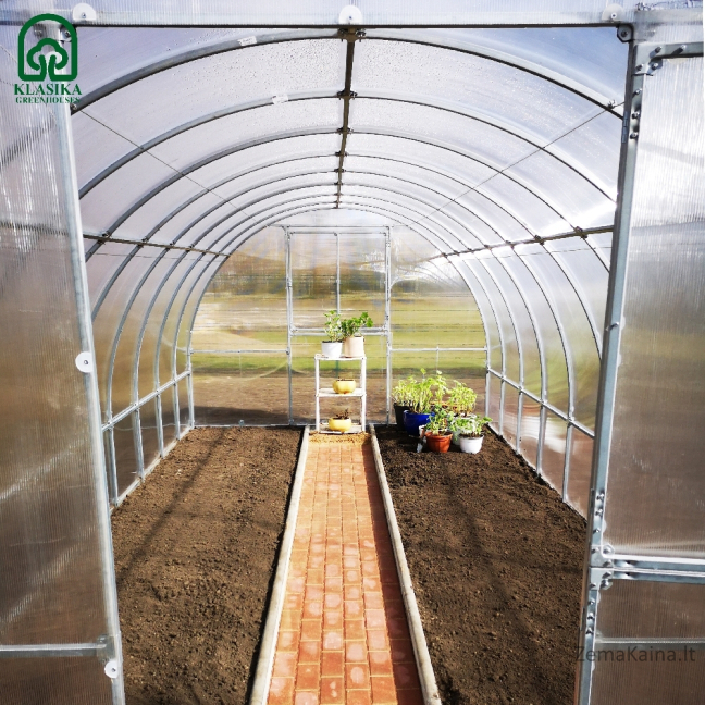 Šiltnamis KLASIKA TUBE 3 x 2 m (6 m2)  4 mm 7