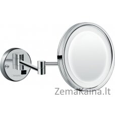 Skutimosi veidrodis su LED apšvietimu Hansgrohe Logis 73570000, chromo