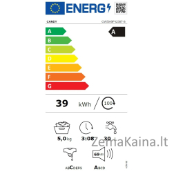 Skalbimo mašina Candy CW50-BP12307-S