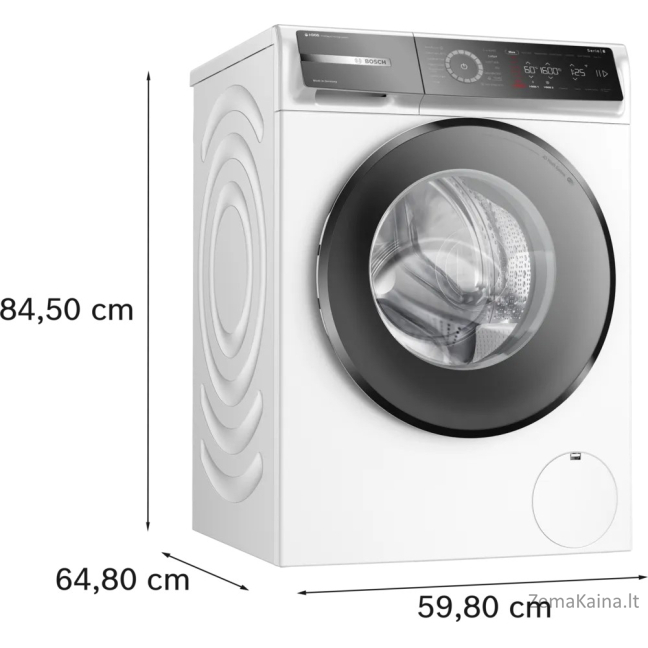 Skalbimo mašina BOSCH WGB256AWSN 11