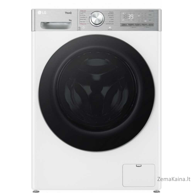 Skalbimo mašina LG F2WR909P3W, 9 kg, balta