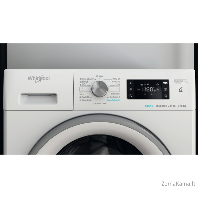 Skalbimo mašina su džiovykle Whirlpool FFWDB 964369 SV EE 7