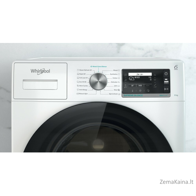 Skalbimo mašina Whirlpool W6XW845WBEE 7