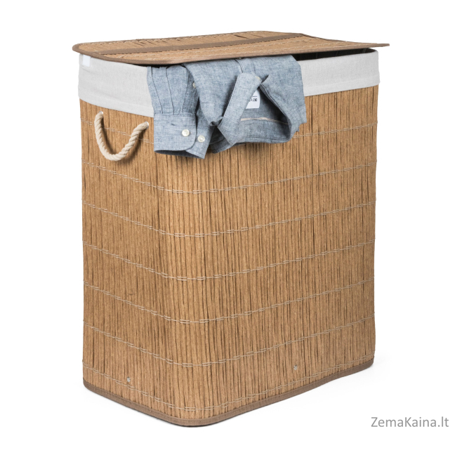 Skalbinių dėžė su pertvara G21 63555165, 105l, rotango 2