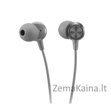 Słuchawki douszne z mikrofonem Lenovo 300 GXD1J77353 USB-C szare