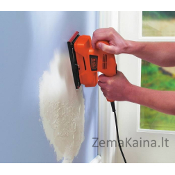 Šlifatorius plokštuminis KA300 135W 91x187 mm, Black+Decker