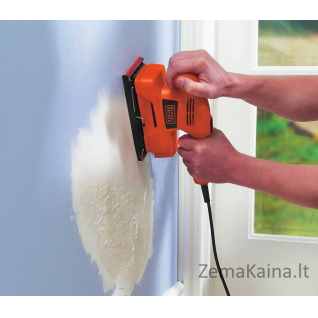 Šlifatorius plokštuminis KA300 135W 91x187 mm, Black+Decker