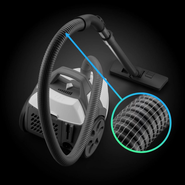 SMAPP 608.2 Dynamic+ Dulkių siurblys su maišeliu 4l juodas 5