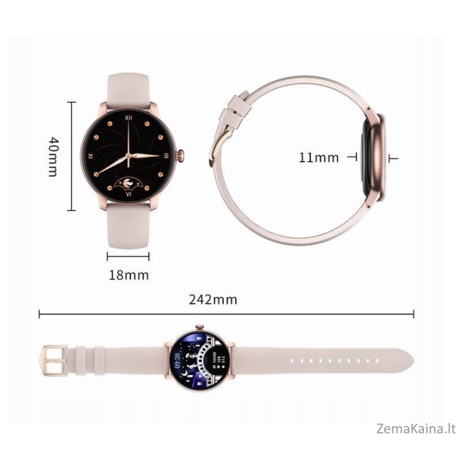 SMARTWATCH ORO LADY GOLD NEXT OROMED 9