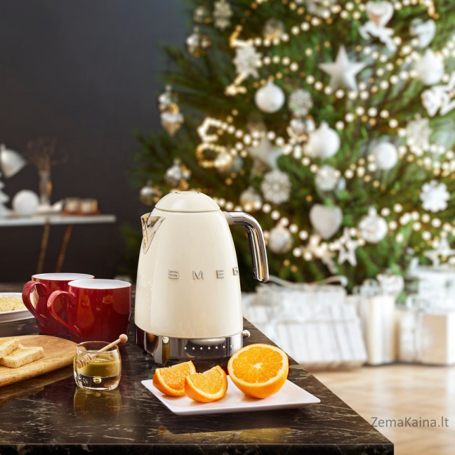 Smeg KLF03CREU elektrinis virdulys 1,7 L 2400 W Kreminė spalva 9