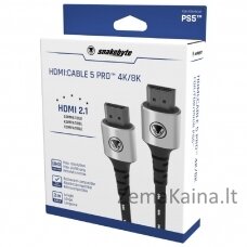 Snakebyte SB916137 HDMI kabelis 2 m HDMI A tipo (standartinis) Juoda, Sidabras, Balta