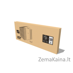 Sodo namelis   G21 GAH 407 - 213 x 191cm, plastikinis, pilkas 63900521