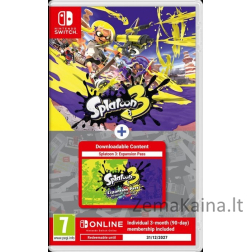 Splatoon 3 + Season Pass + NSO 3 mėn Nintendo Switch
