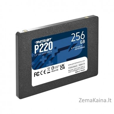 SSD Patriot P220 256GB SATA3 2,5" 1