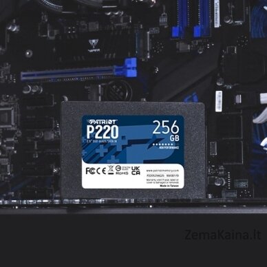 SSD Patriot P220 256GB SATA3 2,5" 3